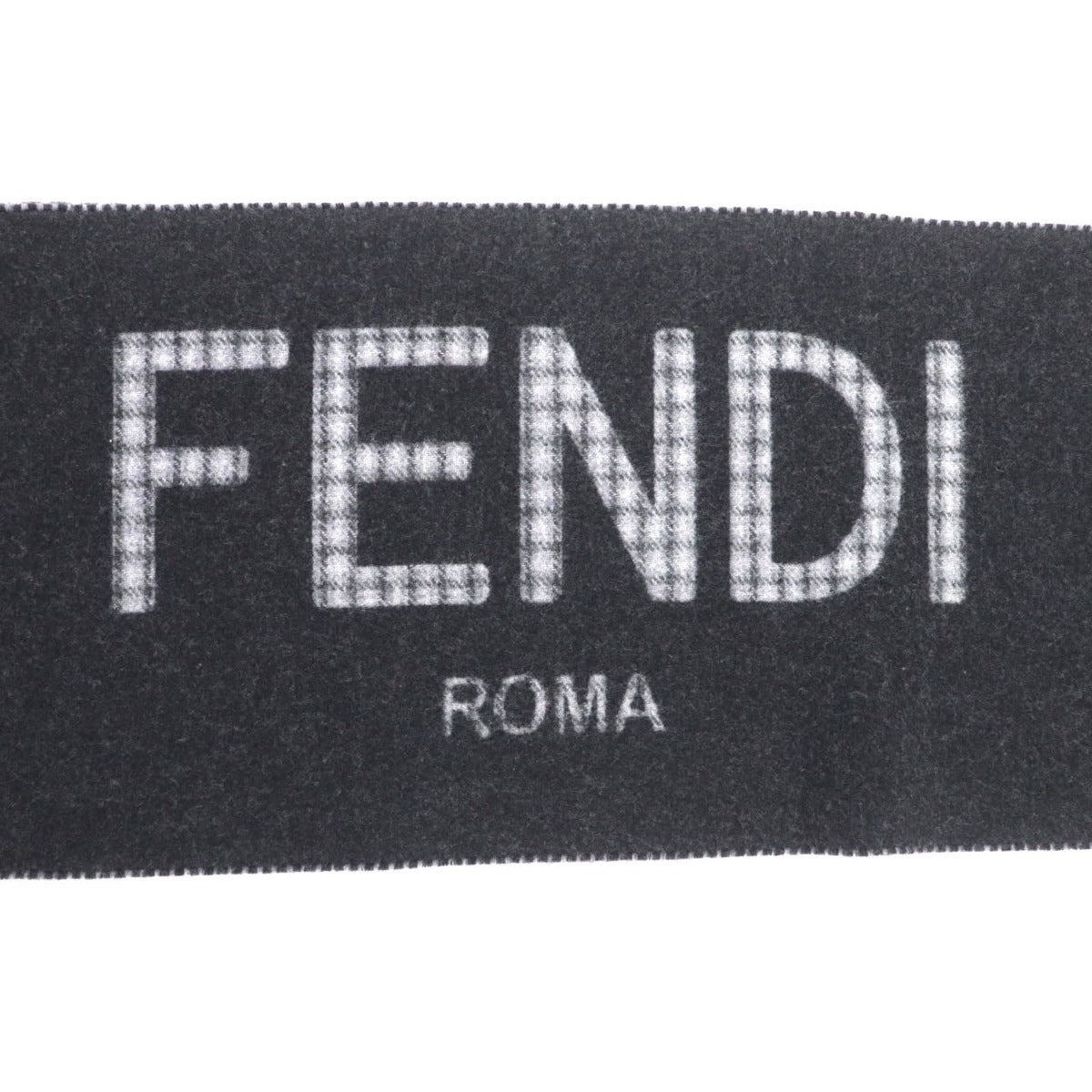Fendi Fxt334 Wool Cashmere Blend Logo Design — view 6