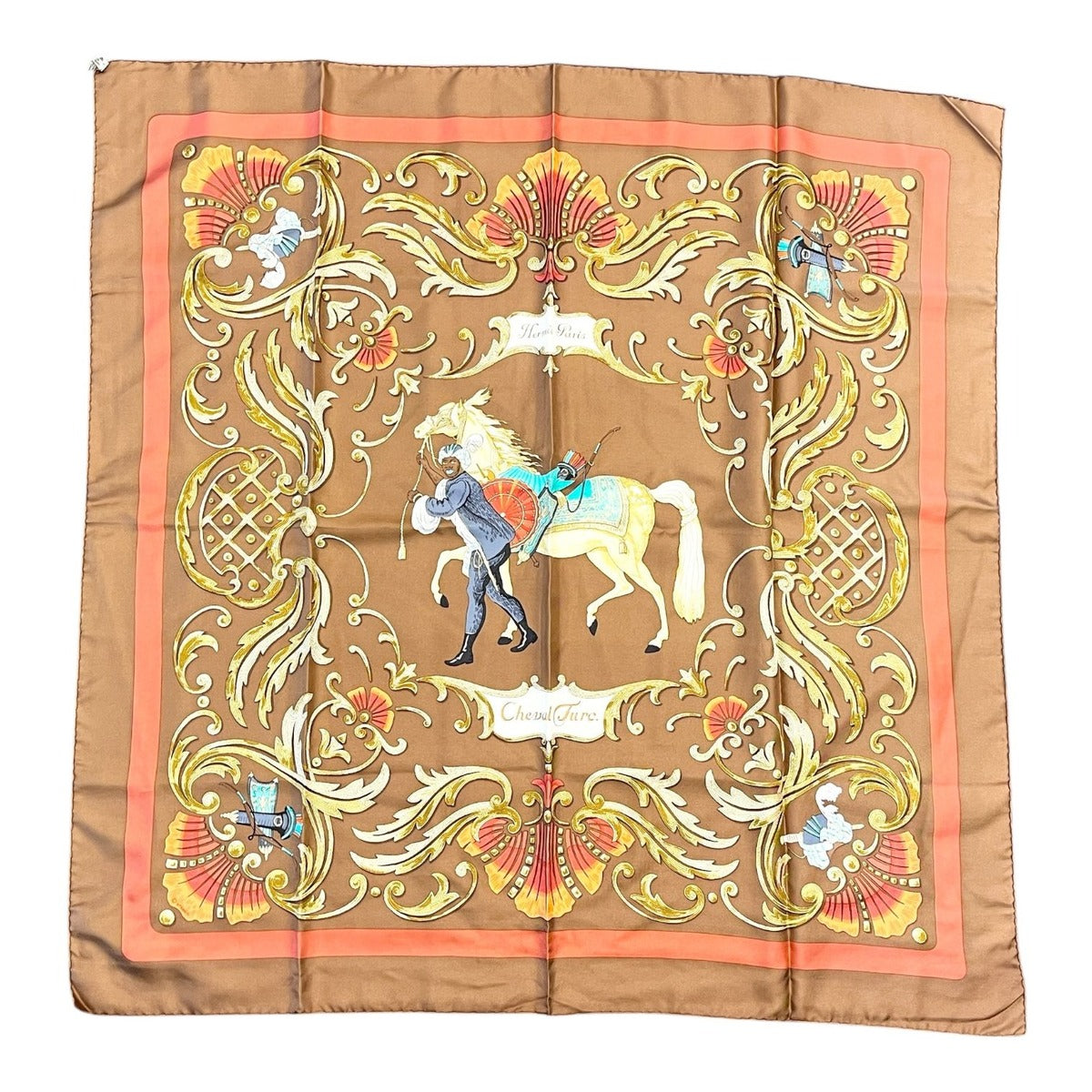 Hermes Scarf Carre 90 Turkish Horse — view 2