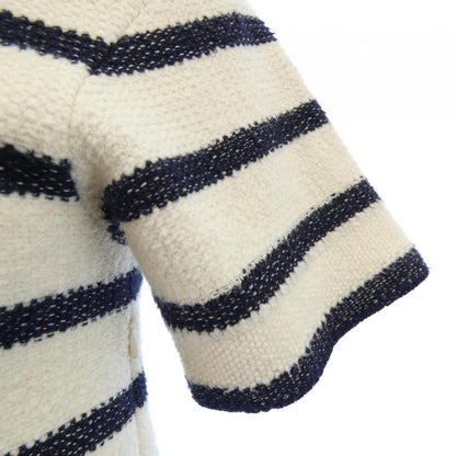 Dior Mariniere Dress Beige 38 Navy — view 6