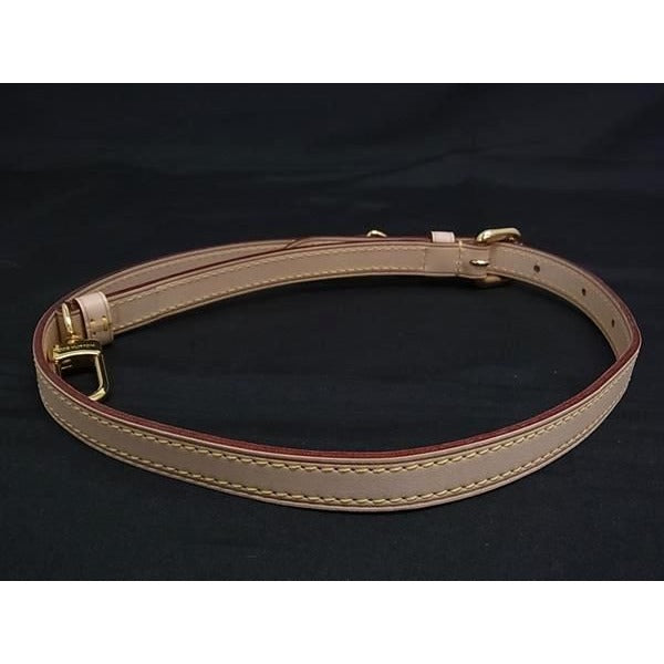 Louis Vuitton Bag Shoulder Strap Beige Type — view 2