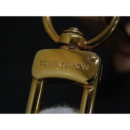 Louis Vuitton Bag Shoulder Strap Beige Type — view 4