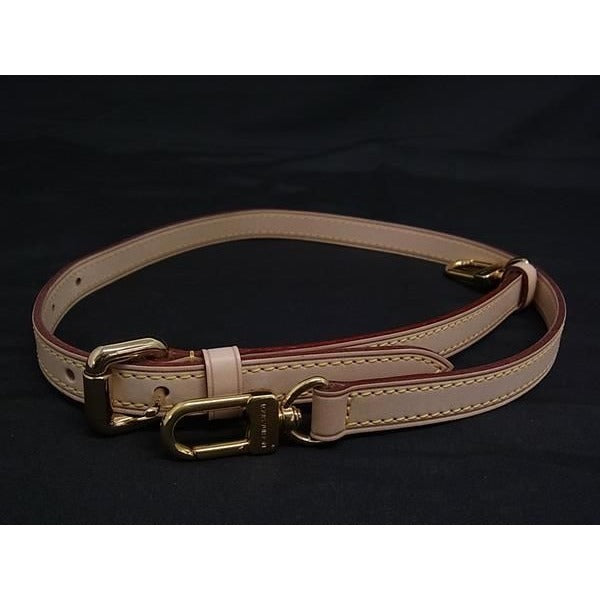 Louis Vuitton Bag Shoulder Strap Beige Type