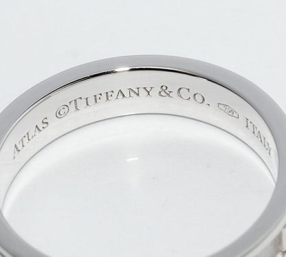 Tiffany & Co Ring 18K White Gold Diamond 3P Atlas Narrow Ring