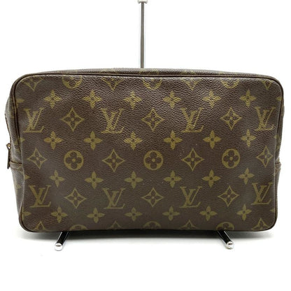 Louis Vuitton M47522 Trousse Toilette 28 Pouch Clutch Bag Brown Monogram Canvas
