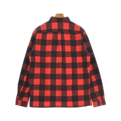 Balenciaga Casual Shirt Wool Red Black — view 2