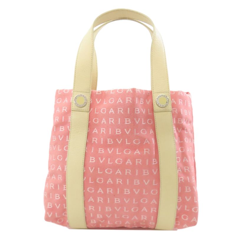 Bvlgari Logomania Tote Bag Canvas Women