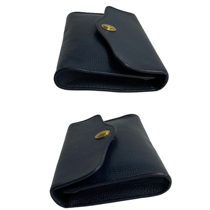 Christian Dior CD Logo Hardware Leather Shoulder Bag Pochette