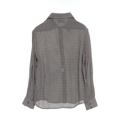 Celine Rayon Shirt Top Black — view 2