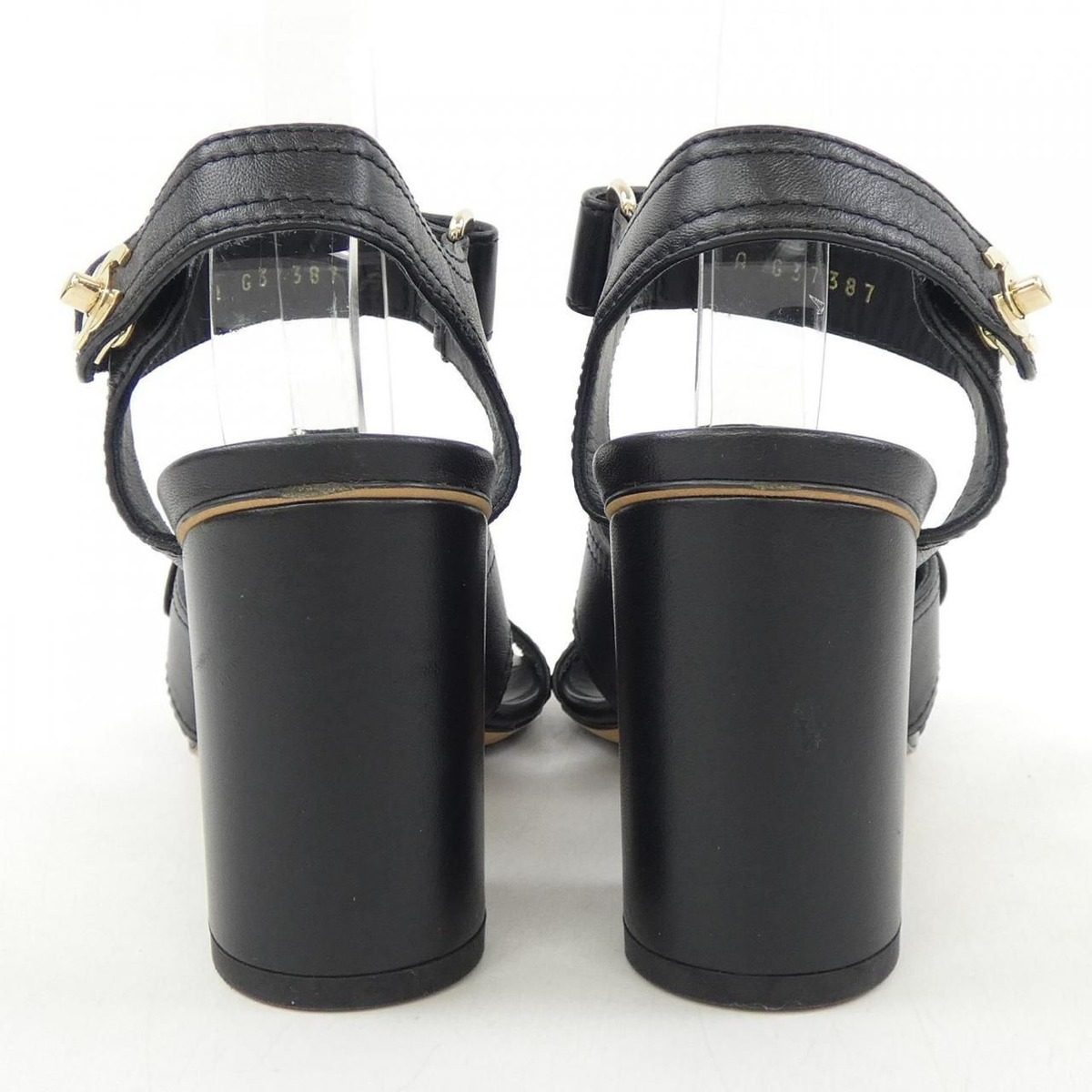 Chanel Turnlock Sandals Black — view 5