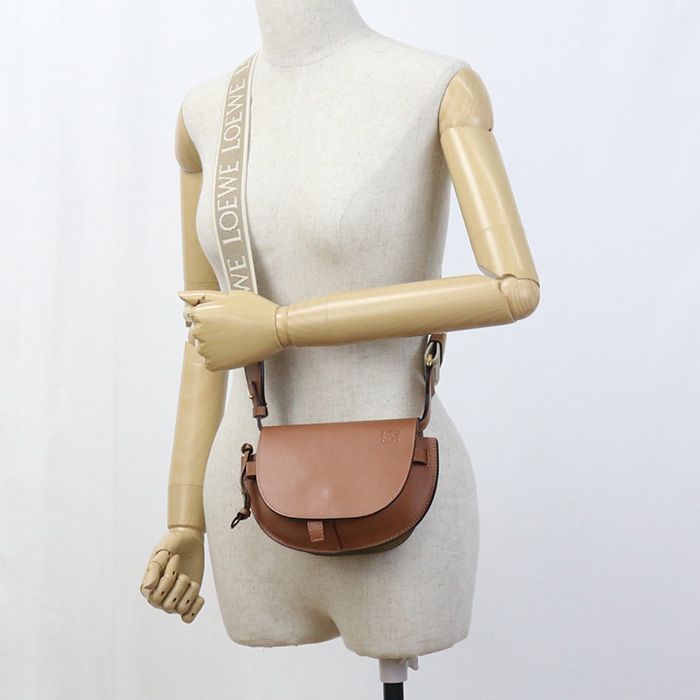 Loewe Gate Dual Bag Mini A650n46x13 Crossbody Shoulder Bag Calf Ladies