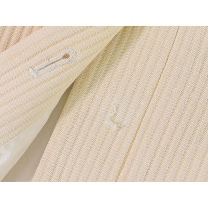 Fendi Cotton Viscose Acetate Cupro Jacket Outerwear Beige — view 5