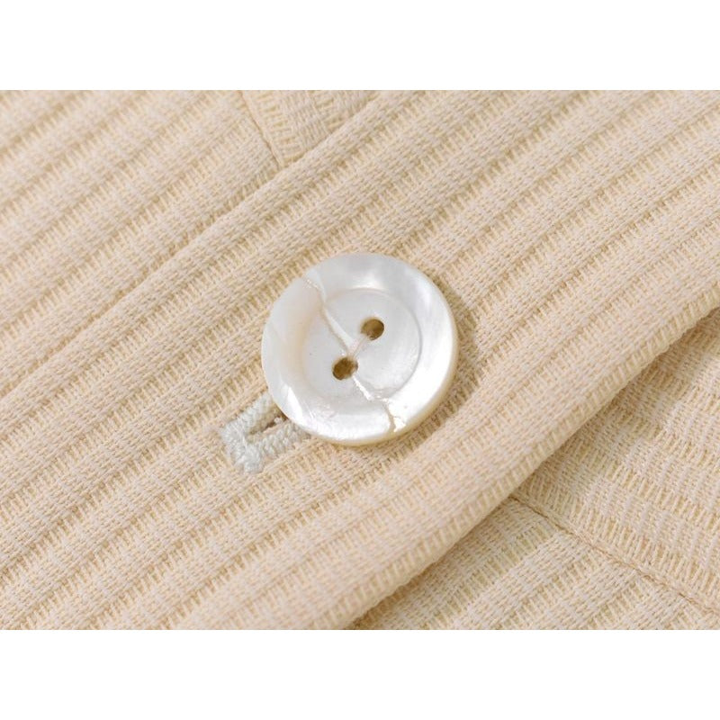 Fendi Cotton Viscose Acetate Cupro Jacket Outerwear Beige — view 6