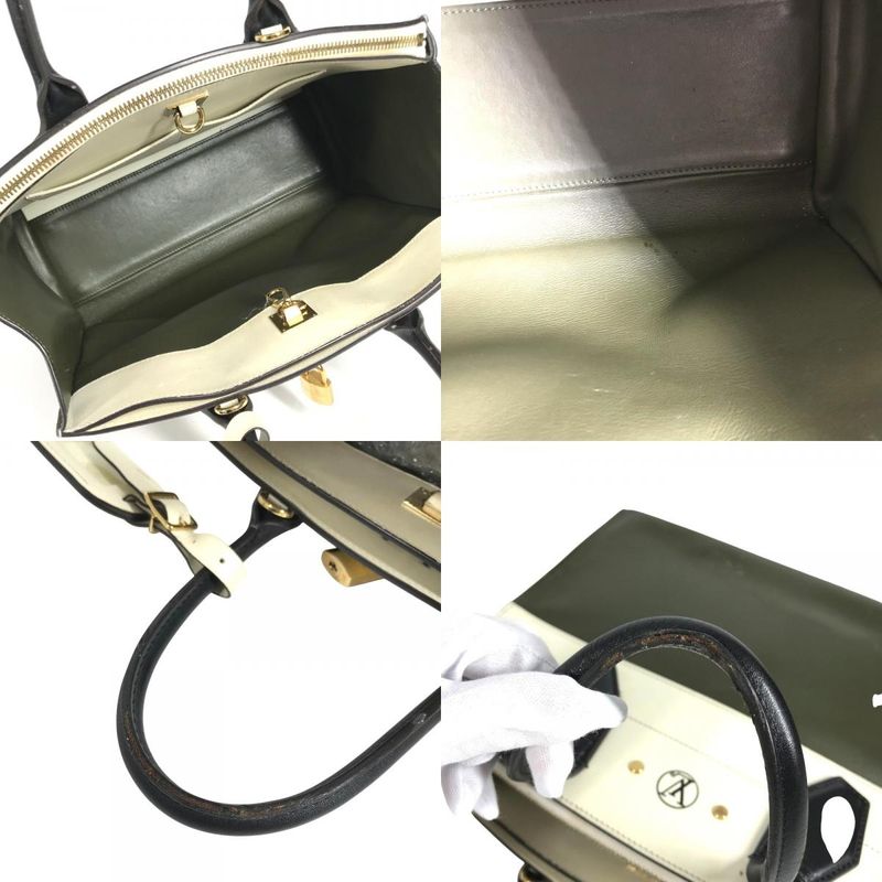 Louis Vuitton Handbag City Steamer MM City Steamer MM M55342 Leather Khaki