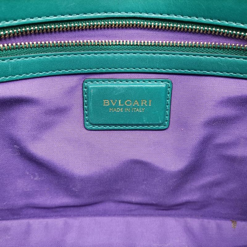 Bulgaribvlgari Serpenti Forever Green Leather Acd1535362