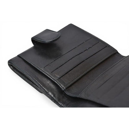 Chanel Wallet Bifold Folding CC Logo Black — view 12