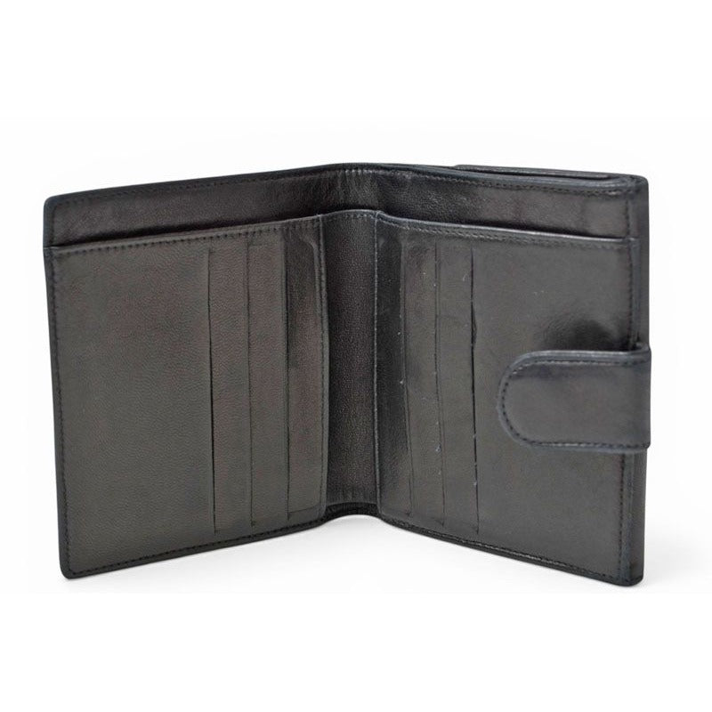 Chanel Wallet Bifold Folding CC Logo Black — view 2