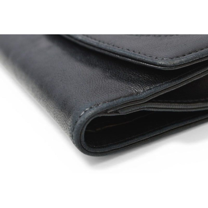 Chanel Wallet Bifold Folding CC Logo Black — view 4