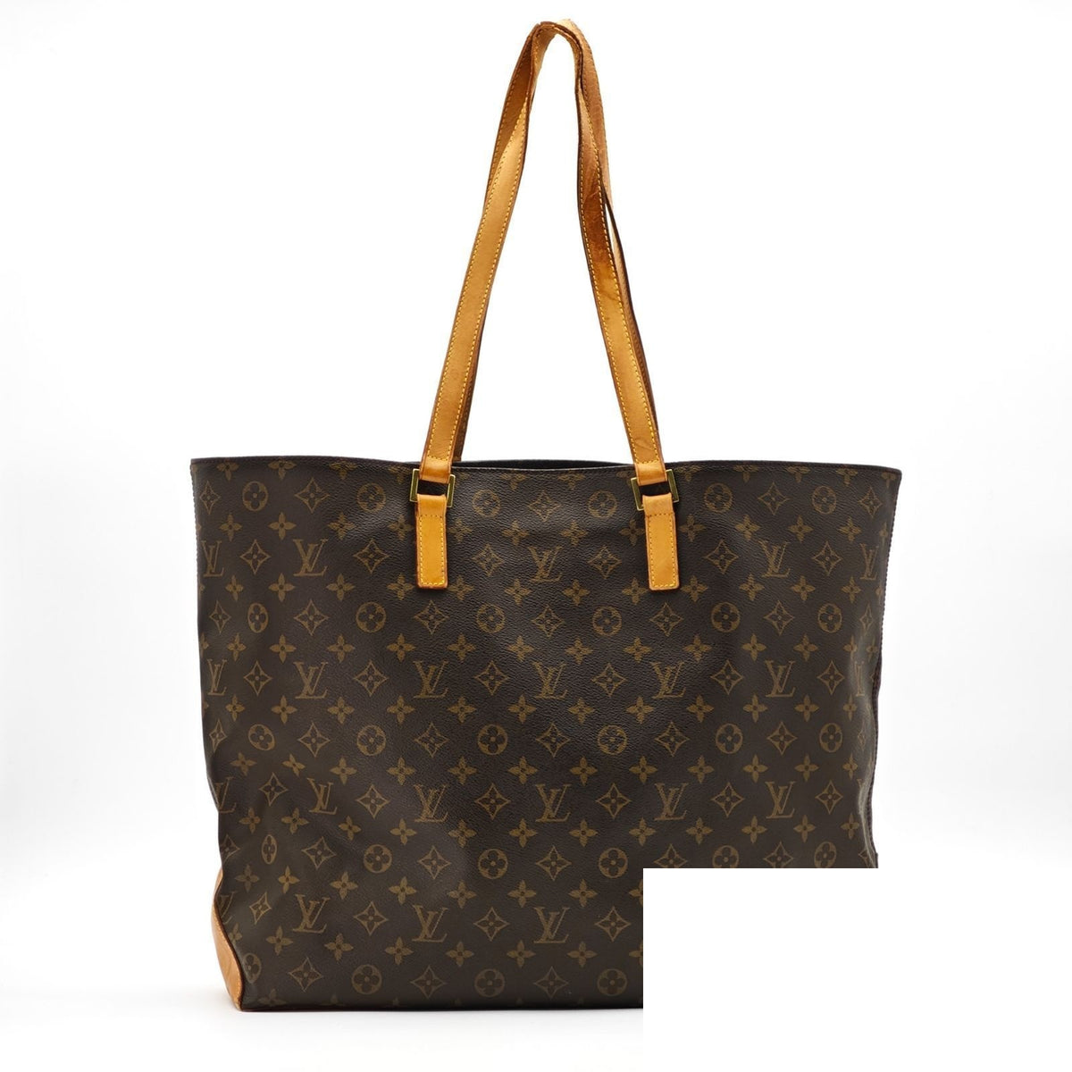 Louis Vuitton Monogram Cabas Alto Tote Bag Brown — view 3
