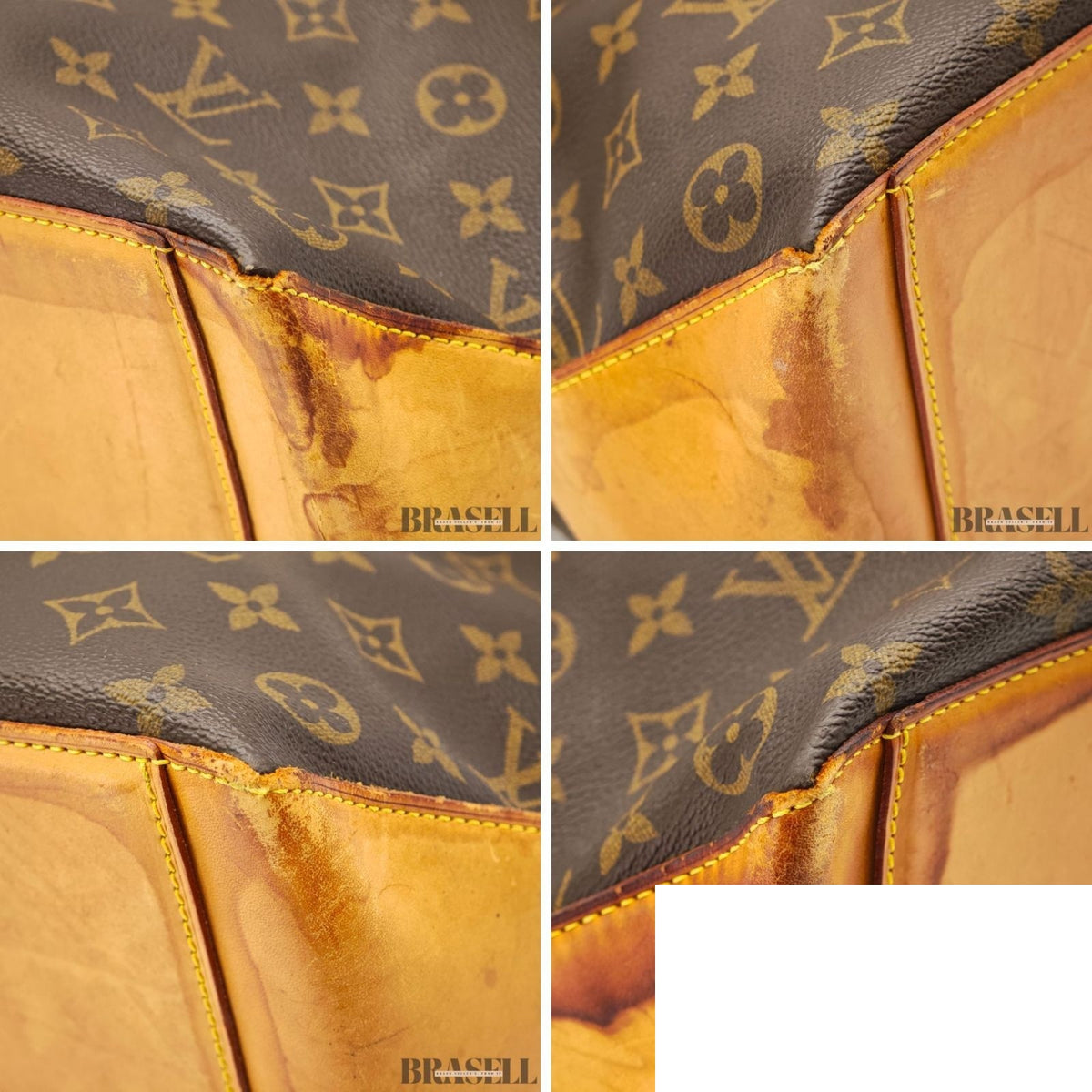 Louis Vuitton Monogram Cabas Alto Tote Bag Brown — view 7