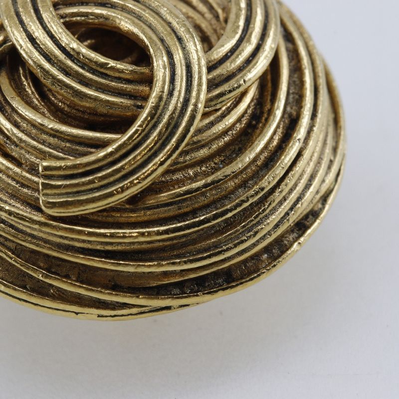 Chanel Coco Mark Vintage Gold Plated 94A Ladies 26.0g Earring