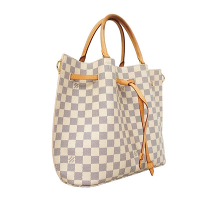 Louis Vuitton Handbag Damier Azur Girolatta White — view 2