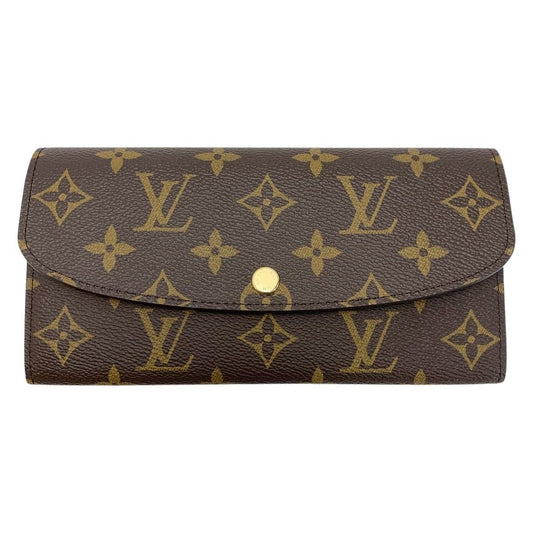 Louis Vuitton Portefeuille Emily Long Wallet with Initials