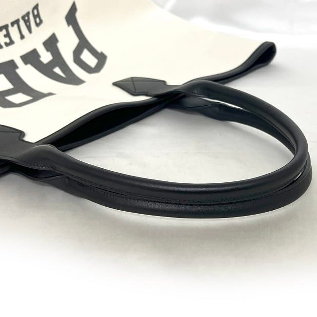 Balenciaga Tote City's Paris Large Tote White Black