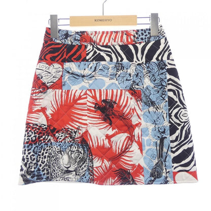 Hermes Skirt Silk Black