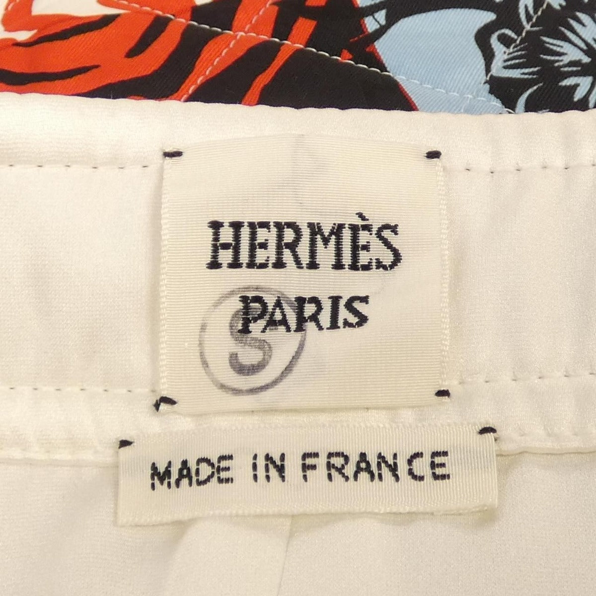 Hermes Skirt Silk Black — view 4