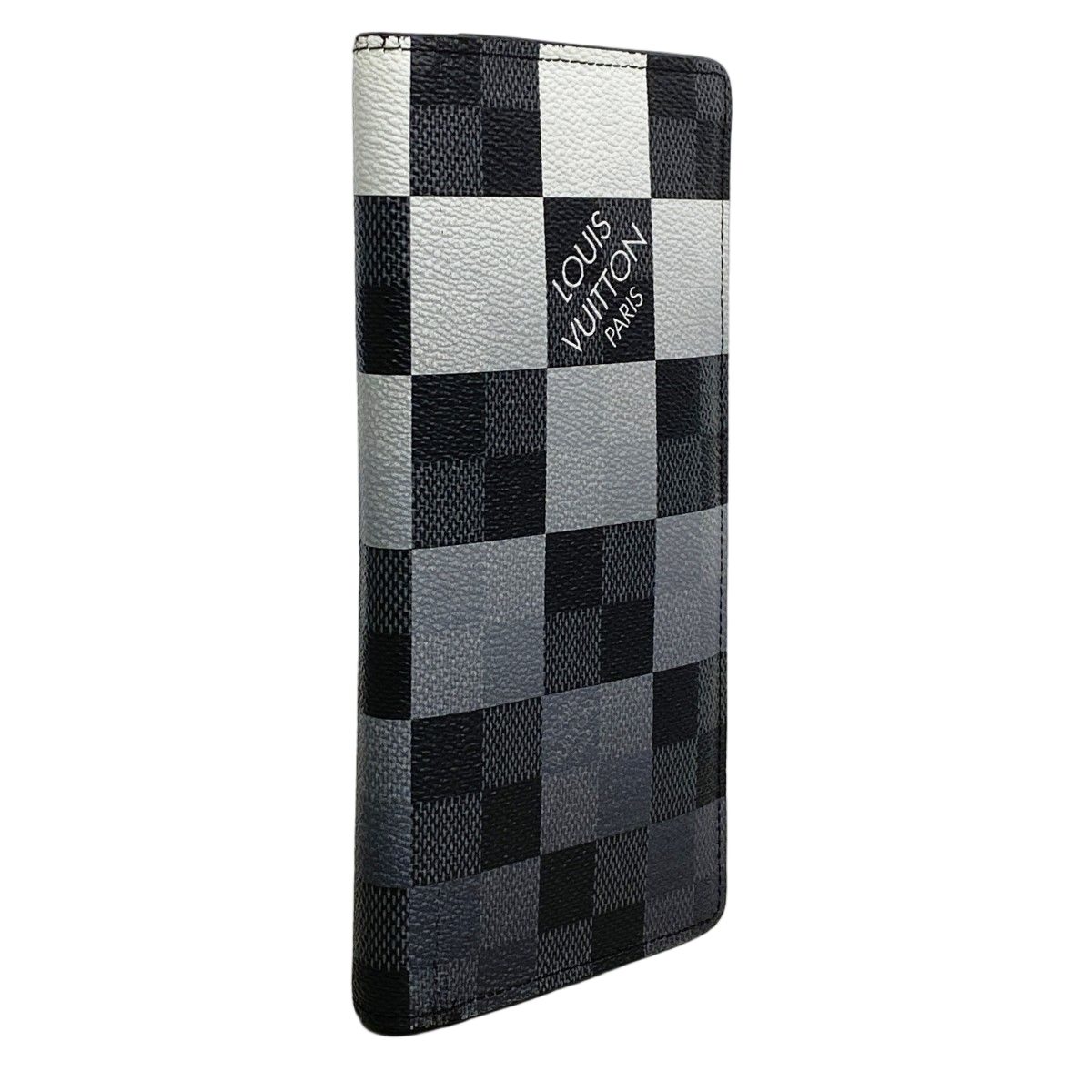 Louis Vuitton Wallet Damier Graphite Giant Portefeuille Brazza NM Blanc — view 2