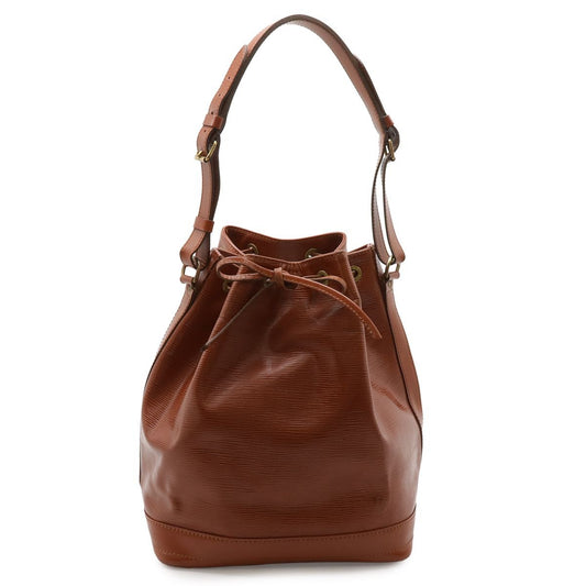 Louis Vuitton Epi Noe Drawstring Shoulder Bag Leather Kenya Brown