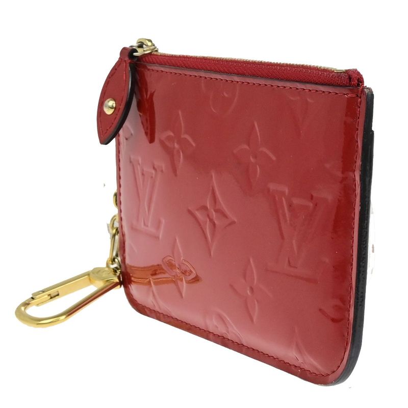 Louis Vuitton Coin Case Pochette Cles Vernis Red M93559 66ec583
