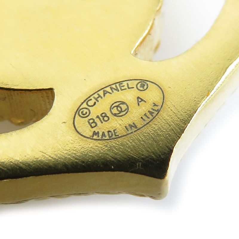 Chanel Earrings Coco Mark Anchor