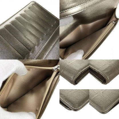 Chanel Long Wallet New Travel Line Leather Gold - Fold 11 Ladies Women Chanel
