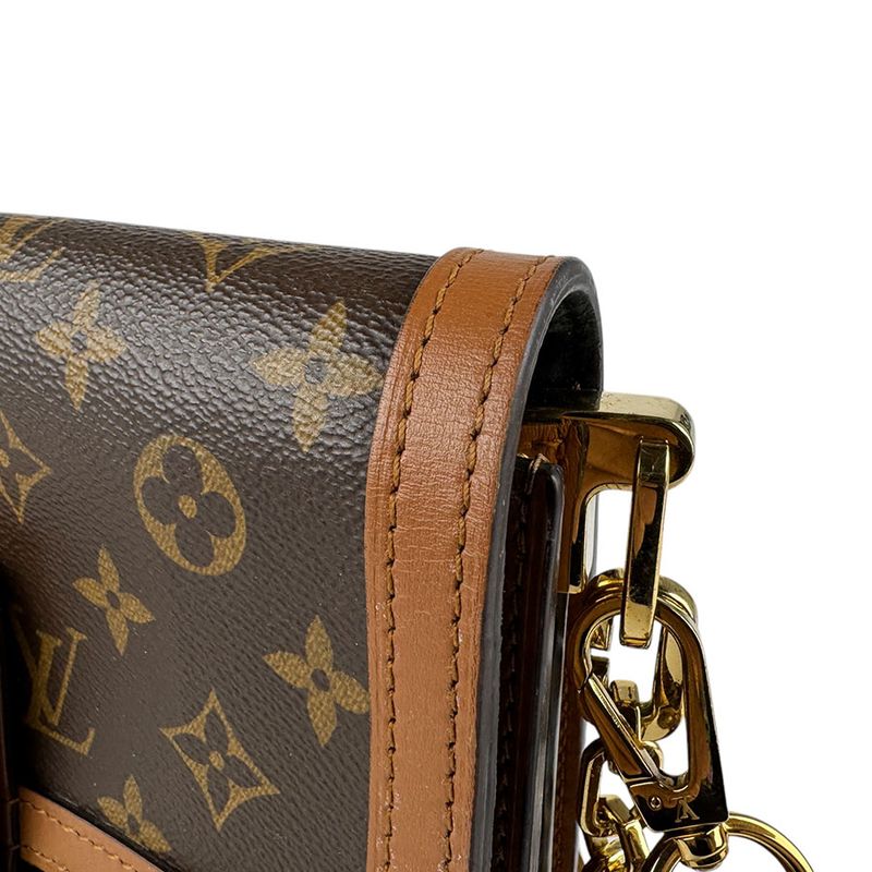 Louis Vuitton Crossbody Shoulder Bag Shoulder Bag Monogram Reverse Dauphine MM