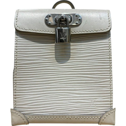 Louis Vuitton M6004 J Mini Steamer Bag Charm Ivory