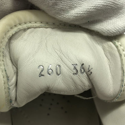 Prada Re Nylon Double Wheel Nylon Gabardine Sneakers 260 White 36 1 2