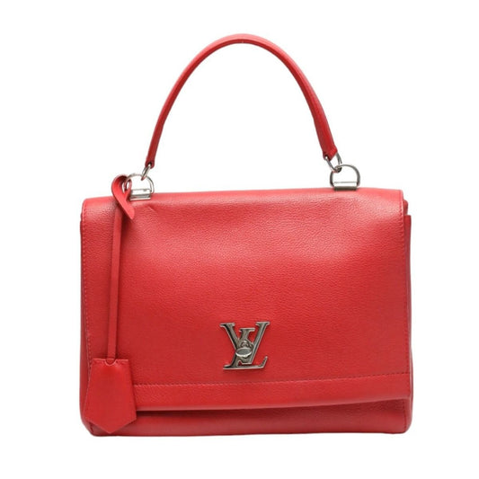 Louis Vuitton Calf Handbag Lock Me II 2 Shoulder Bag