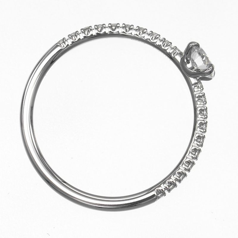 Cartier Etancel De Cartier Pt950platinum And Diamonds Size 7 Ladies 1.7g Ring