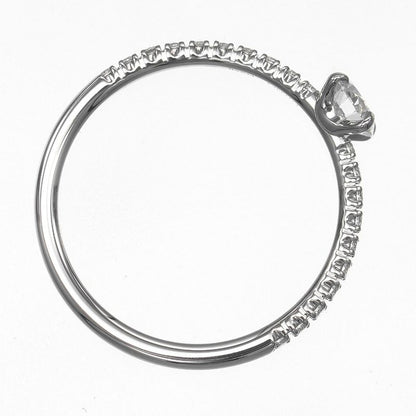 Cartier Etancel De Cartier Pt950platinum And Diamonds Size 7 Ladies 1.7g Ring