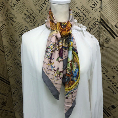 Hermes Carre 90 Scarf Hymn to Mozart Silk Music — view 5