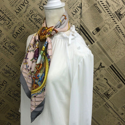 Hermes Carre 90 Scarf Hymn to Mozart Silk Music — view 7