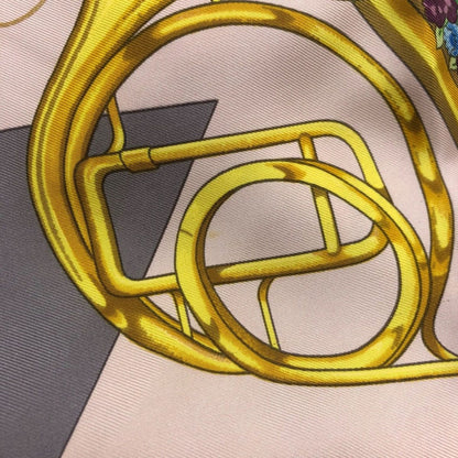 Hermes Carre 90 Scarf Hymn to Mozart Silk Music — view 9