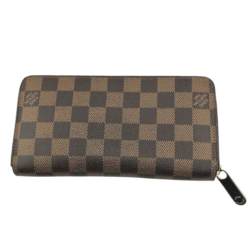 Louis Vuitton N60015 Damier Round Zipper Zippy Wallet Long Wallet Louis Vuitton
