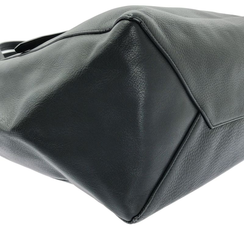 Celine - Phoebe Cabas Phantom Small Leather Tote Bag - Black - Women