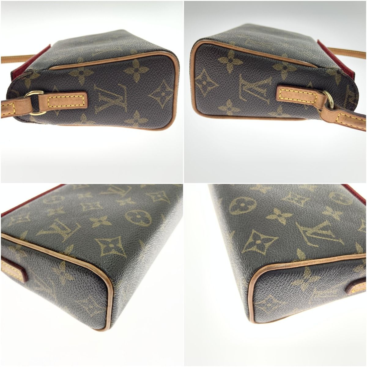 Louis Vuitton Monogram Recital Handbag M51900 Brown