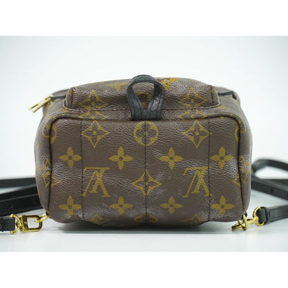 Louis Vuitton LV Palm Spring Backpack Mini Monogram Sac Brown — view 3