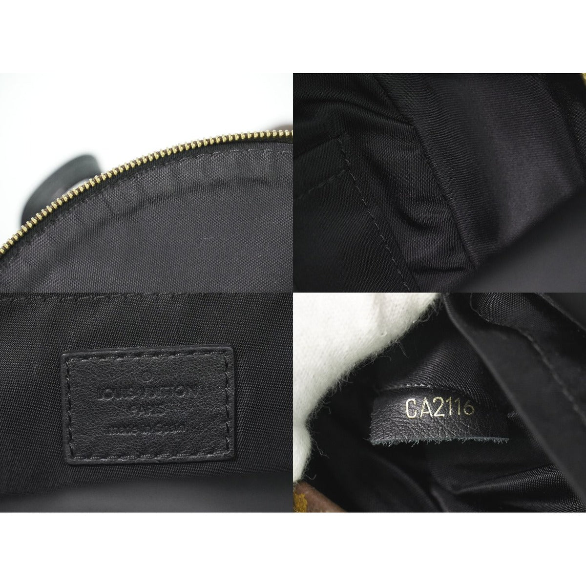 Louis Vuitton LV Palm Spring Backpack Mini Monogram Sac Brown — view 9