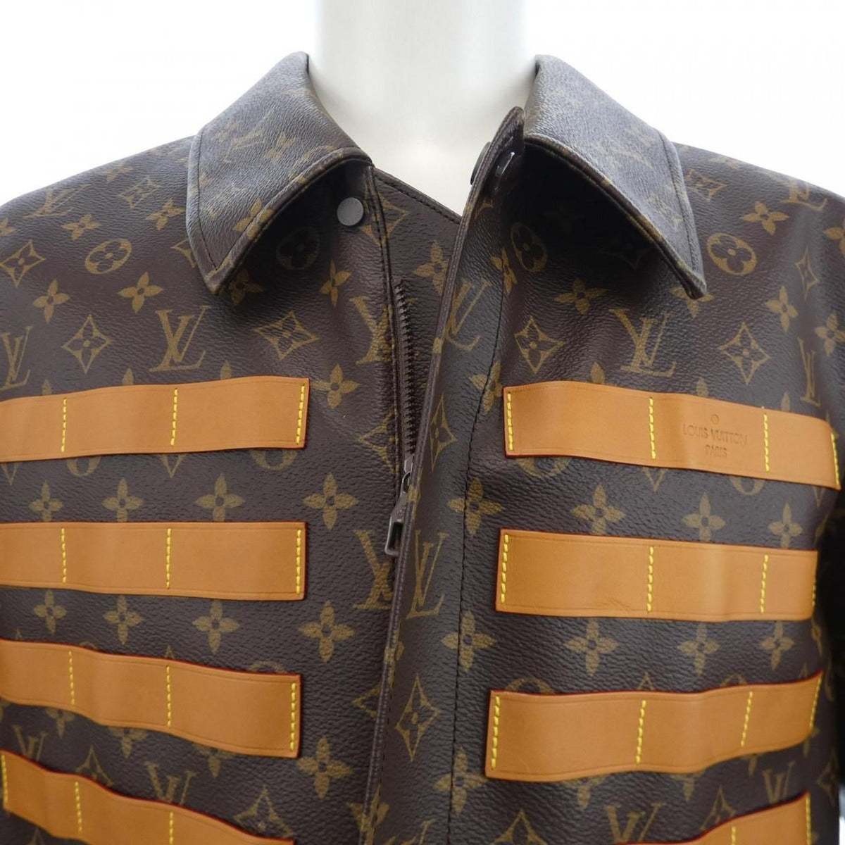 Louis Vuitton Monogram LV Toile Military Jacket — view 5