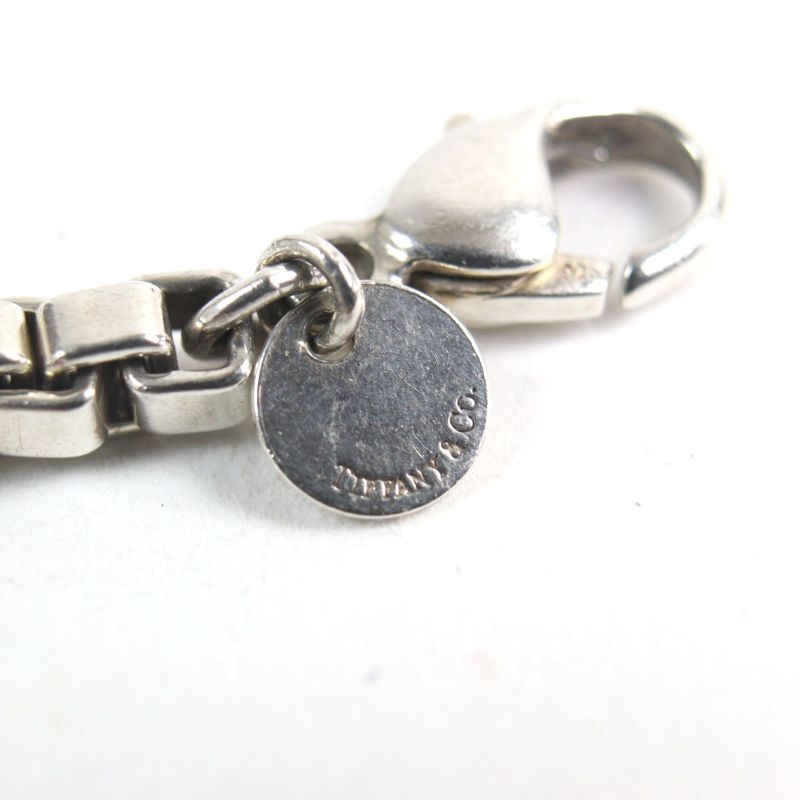 Tiffany & Co Tiffany & Co Venetian Square Ring Bracelet Sv925